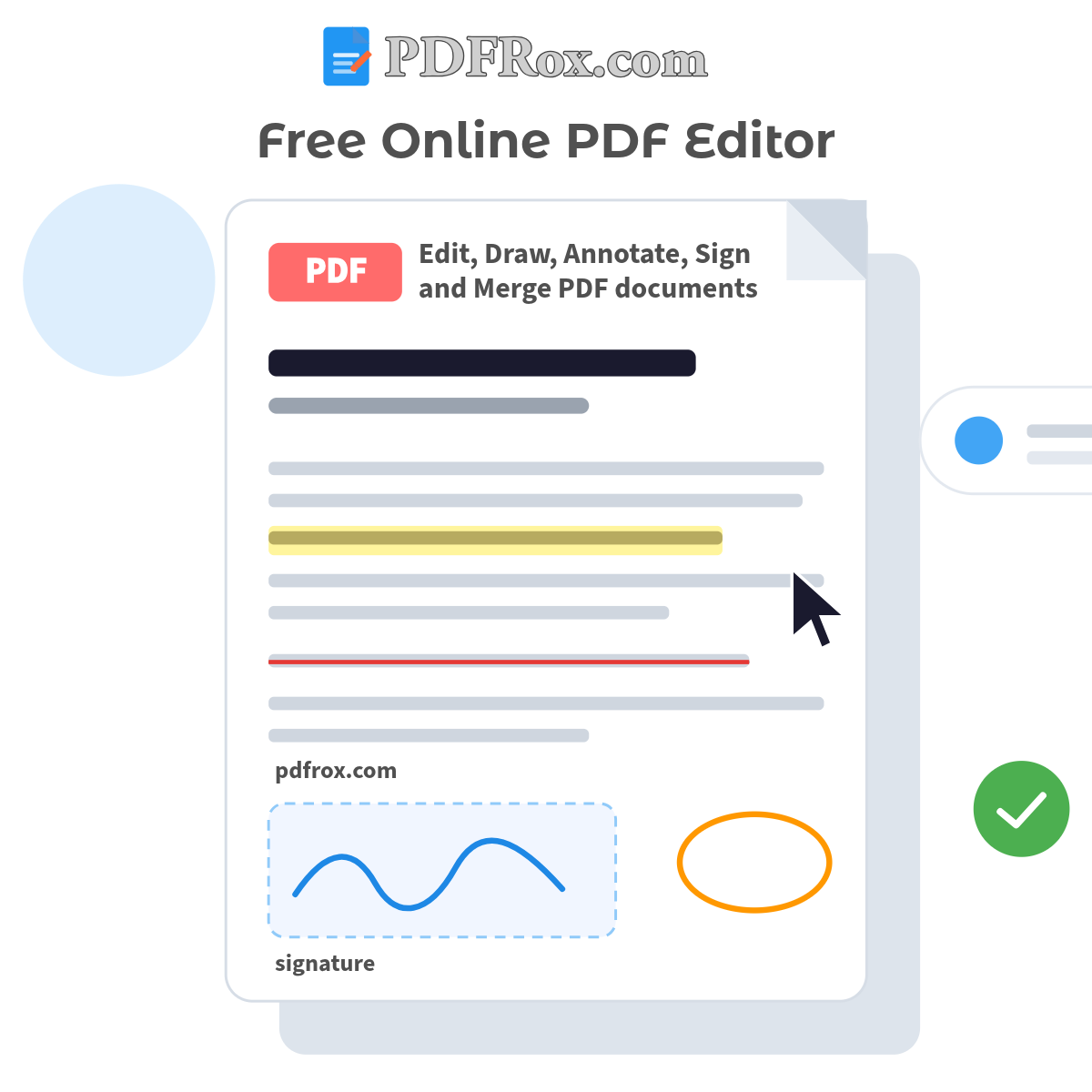 Free Online PDF Editor - pdfrox.com
